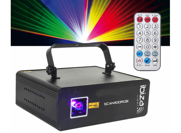 Ibiza Laser RGB 500MW DMX Ibiza Laser RGB 500MW DMX